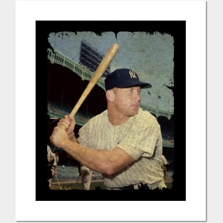 Mickey Mantle - Game 3 of The 1964 World Series Posters and Art